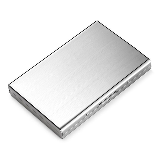 ✨DLJ-CePin🔥High-End Stainless Steel Anti-Magnetic and Anti-Theft Wallet