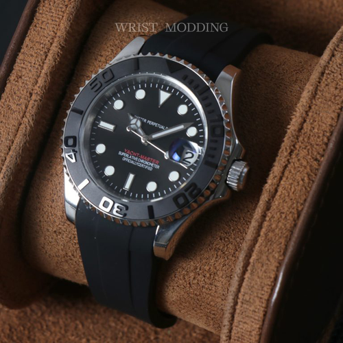 ✨DLJ-CePin✨Watch Simple Fashion Men's Sports Watch Black Large Dial