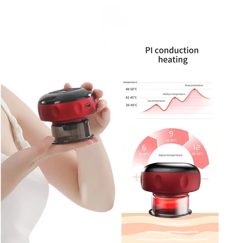 ✨DLJ-CePin✨Smart Electric Breathing, Heating, and Meridian Massager