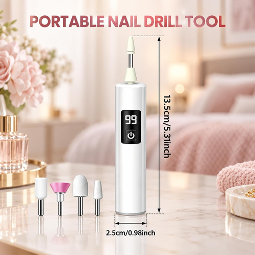 ✨DLJ-CePin✨Electric Nail Grinder With LED Light