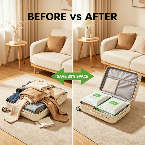 🔥HOT SALE🔥 COD！Electric vacuum pump for vacuum storage bags, comes with 12 extra-large vacuum storage bags.