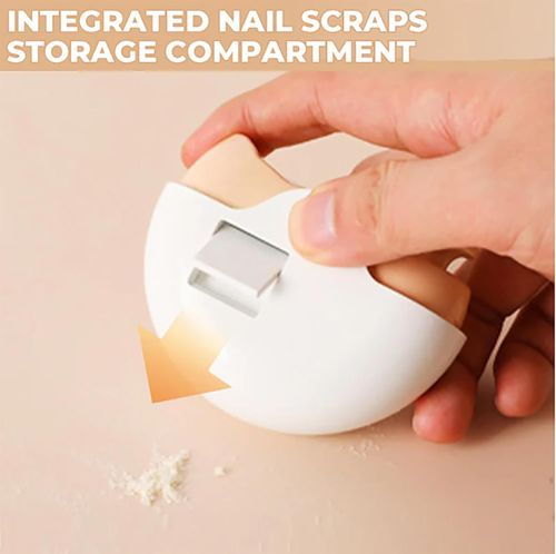 ⚡HOT SELLER LIMIT STOCK⚡ 2 In 1 Electric Nail Trimmer & Polisher, Gentle Cut for Daily Nail Care