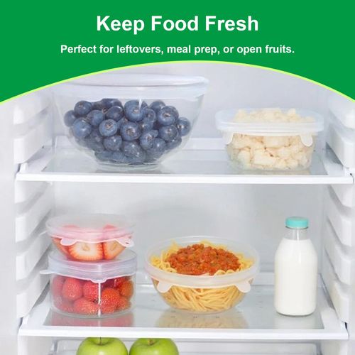 🔥Hot Seller🔥 Multi Size Silicone Food Cover, Heat Resistant for Microwave & Fridge Use