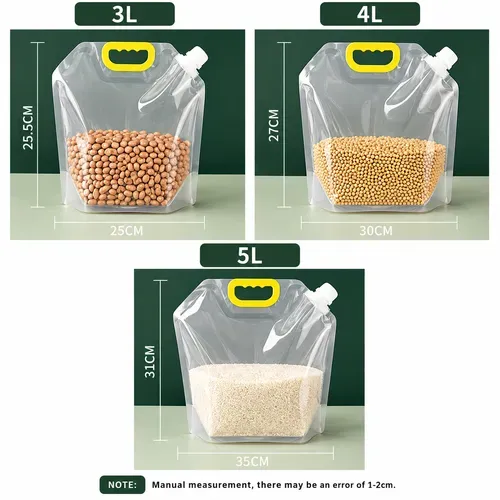 🔥HOT SALE🔥 COD！10 PCS Reusable Food Storage Grain Bag for Rice Beans and Maize