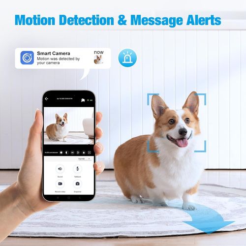 ⚡HOT SELLER LIMIT STOCK⚡ Cube WiFi Security Camera, Wireless Remote View for Home Monitoring