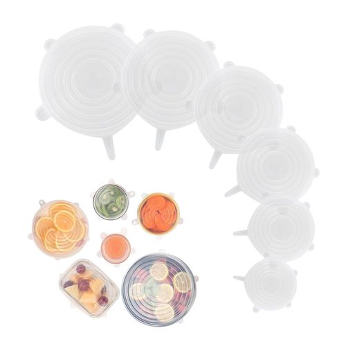 🔥Hot Seller🔥 Multi Size Silicone Food Cover, Heat Resistant for Microwave & Fridge Use