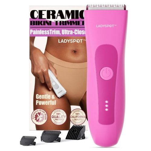Manspot 4 in 1 Electric Body Hair Shaver - Groin Hair Trimmer, Ball Trimmer for Men