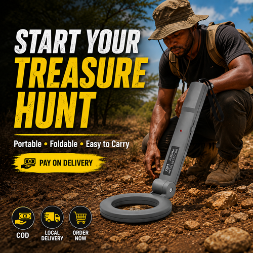 Home Metal Detector with 180° Rotating Probe