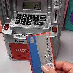 ATM Piggy Bank Savings Box Electronic Kids Money Box