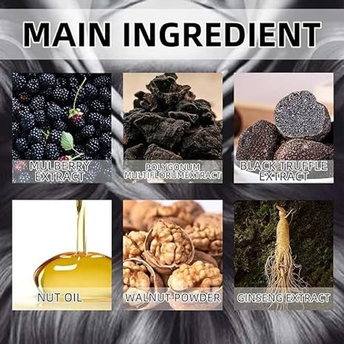 🚀Buy 1 Get 3 Free !🔥COD Fruit Extract Hair Color Comb, Color Lasts Until New Hair Grows, Natural Gentle Formula, No Hair Damage