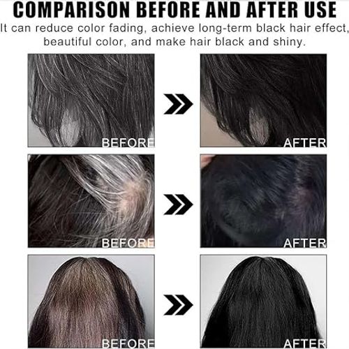 🚀Buy 1 Get 3 Free !🔥COD Fruit Extract Hair Color Comb, Color Lasts Until New Hair Grows, Natural Gentle Formula, No Hair Damage