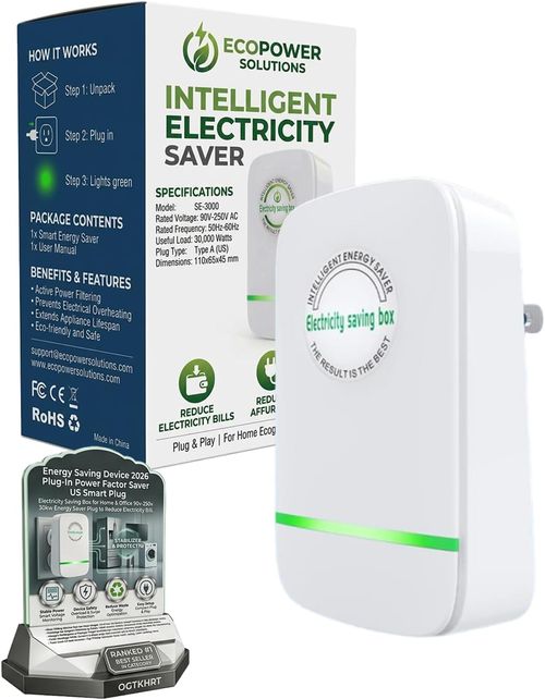 ⚡Buy 1 Get 3 Free ! 🔥COD Intelligent Home Electricity Saving Box, Cut Your Power Usage By Half, Reduce Your Monthly Electric Bill