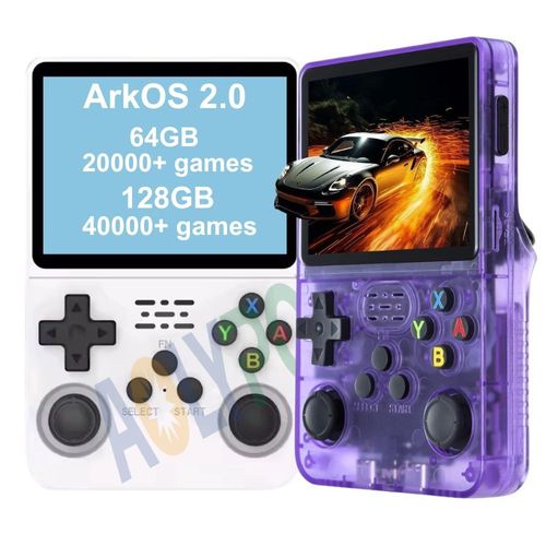 Arkos R36S 64GB 20000+ Games Portable Video Handheld Game Player Consola Retro Portatil Game Console R36S Konsole