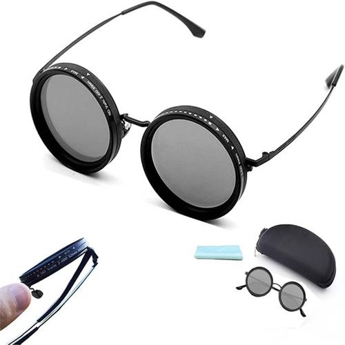 209 Adjustable Tint Sunglasses 9-Level Light Reduction UV400 Anti-UV Polarized Glasses Personalized Tac Fishing Shades