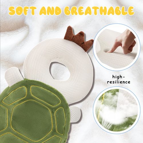 🐢🛡️ Sac Protection Tête Bébé Confortable