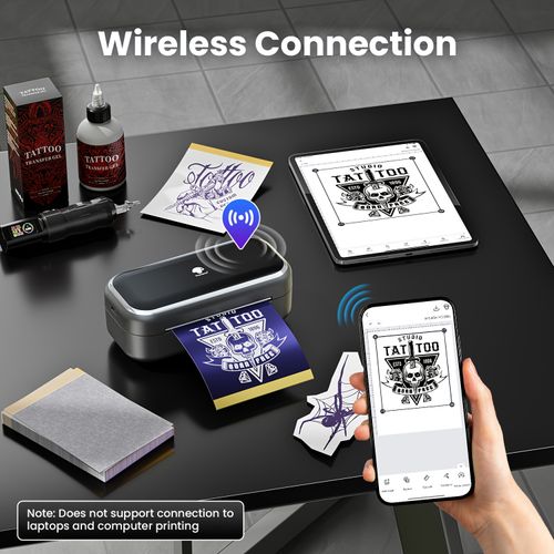 Imprimante Transfert Tatouage Sans Fil Mini TP31 COD