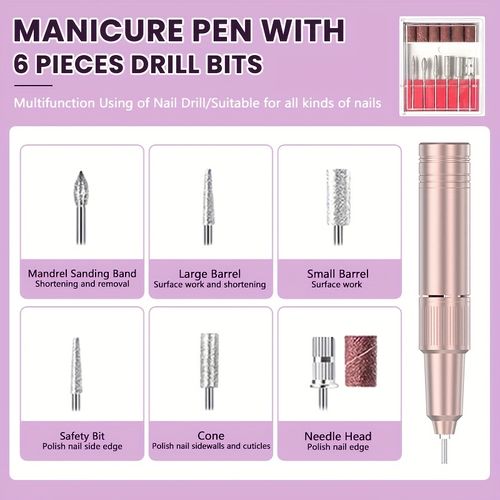 💅✨ Ponceuse à Ongles Électrique 35000 RPM avec Écran LCD — Finition Pro ! 🛑 Paiement à la Livraison (COD) 💰
