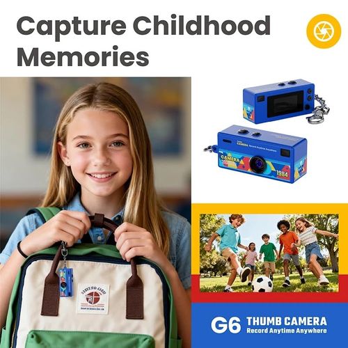 Caméra Porte-Clés Mini Rétro 📷🔑COD