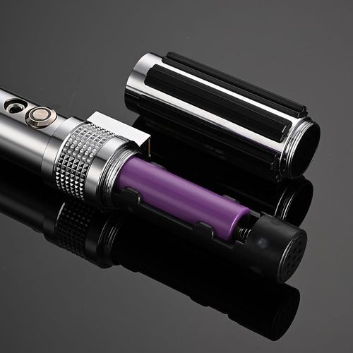 Sabre laser jouet manche métal 16 couleurs sons de combat COD