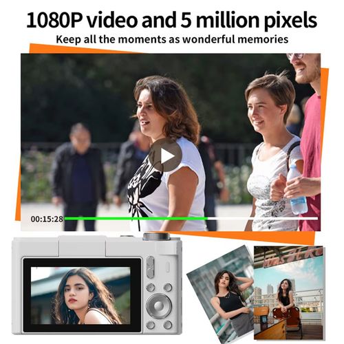 📸 Appareil Photo Numérique 4K Selfie cod