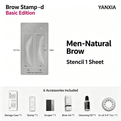 💫🖌️2PCS Tampon à sourcils instantané imperméable anti-transpirant | COD