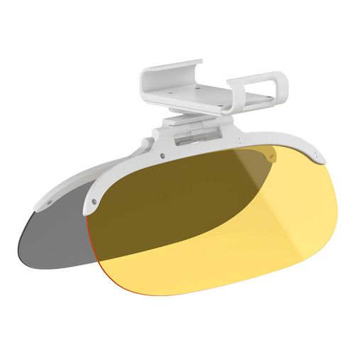 Visière double lentille anti-reflet pour auto COD