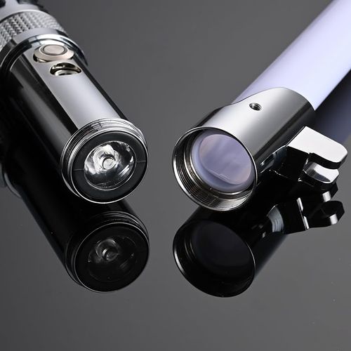 Sabre laser jouet manche métal 16 couleurs sons de combat COD