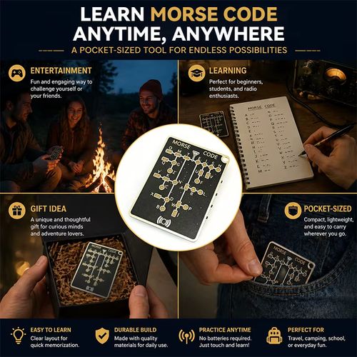 Carte Morse Pro LED Outil Radio Amateur COD