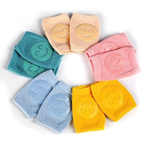 5 Set 👶✨ Lot de 5 Paires de Genouillères Anti-Dérapantes pour Bébé — Apprentissage en Sécurité ! 🛑 Paiement à la Livraison (COD) 💰