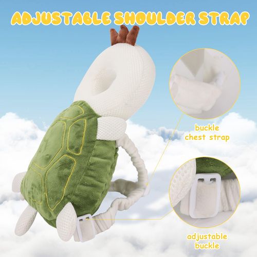 🐢🛡️ Sac Protection Tête Bébé Confortable