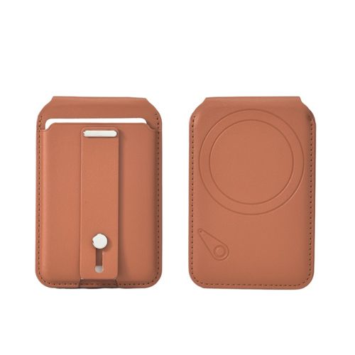Porte-cartes magnétique avec fonction de localisation et support pour smartphone