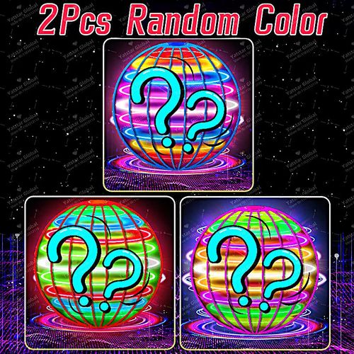 COD Lot de 3 Balles Volantes à Commande Manuelle : LED Colorées & Suspension Magique