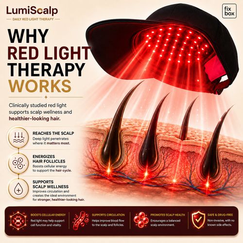 🧢✨ Capuchon de Thérapie par Lumière Rouge 3 Longueurs d'Onde — Soin Capillaire Avancé ! 🛑 Paiement à la Livraison (COD) 💰