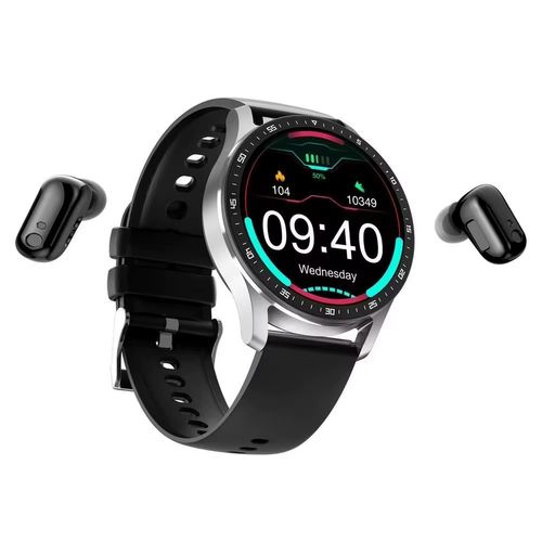 Montre 2en1 écouteurs TWS suivi cardio COD⌚