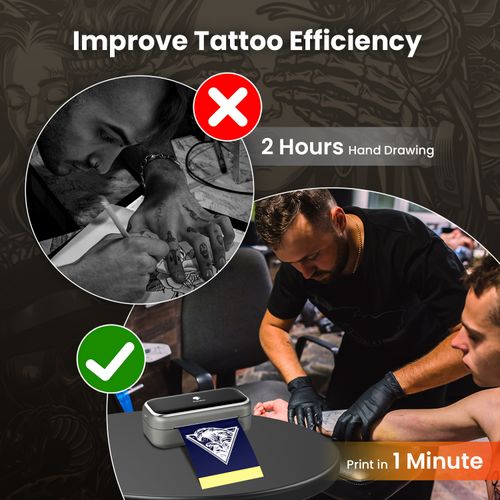 Imprimante Transfert Tatouage Sans Fil Mini TP31 COD