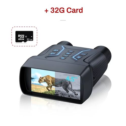 NOUVEAU Modèle de Jumelles 4K 4.5 Plein Écran + Carte 32G & Lecteur