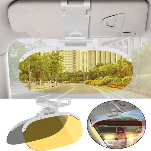 Visière double lentille anti-reflet pour auto COD