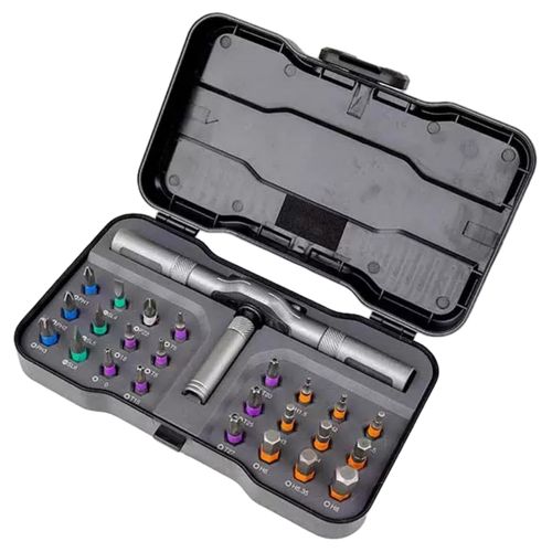 🔧Kit Tournevis Cliquet 24 en 1 Aimanté Précision Réparation COD