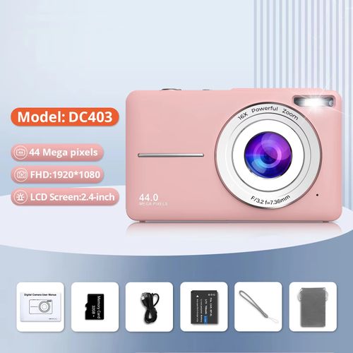 📸Appareil Photo Numérique Compact 1080P Zoom 16X Débutant COD