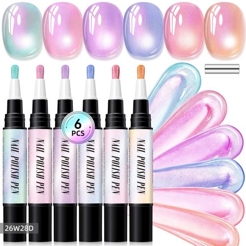 ✨Stylo Gel 3-en-1 Effet Cat Eye 6 Teintes COD
