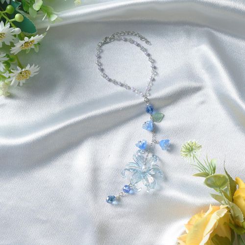🪷Pendentif voiture fleur nénuphar lot de 4 COD