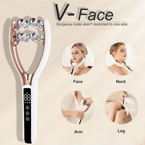 Masseur rouleau 3D affinage visage V-Face COD