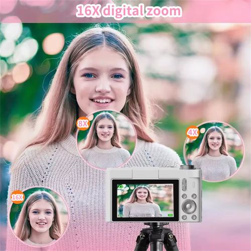 📸 Appareil Photo Numérique 4K Selfie cod