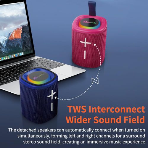 🔊✨ Enceinte Bluetooth 2-en-1 Magnétique avec Lumières — 20W & Batterie 24h ! 🛑 Paiement à la Livraison (COD) 💰