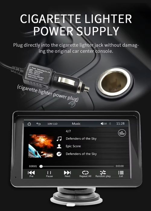📱 Écran Tactile 7 CarPlay - Android Auto Sans Fil COD