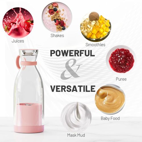 420ml 2-en-1 de Mixeur-extracteur de jus portable