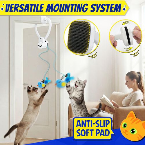 🐦 Jouet volant automatique pour chat dintérieur COD