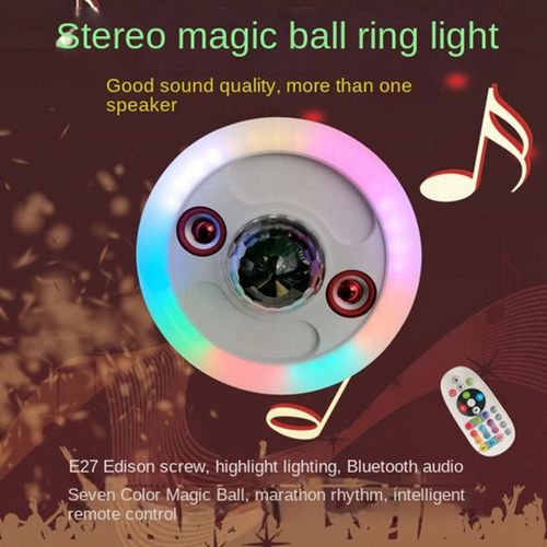 🎶✨ Ampoule LED Musicale E27 RGB avec Télécommande — Éclairage RGB ! 🛑 Paiement à la Livraison (COD) 💰