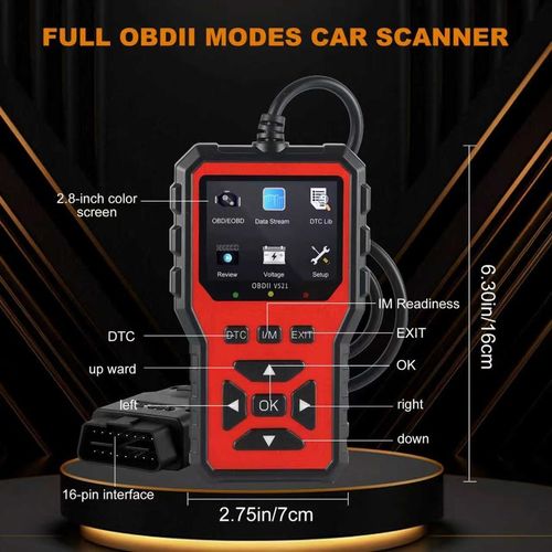 🔧✨ 🔧 Scanner OBD2 – Diagnostic moteur simple et rapide! 🛑 Données en Temps Réel