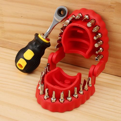 🦷✨ Porte-Embouts Dentaire Magnétique 2-en-1 — Cadeau Drôle et Pratique ! 🛑 Paiement à la Livraison (COD) 💰